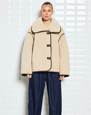 Dajana WBL Pile Jacke - Birch